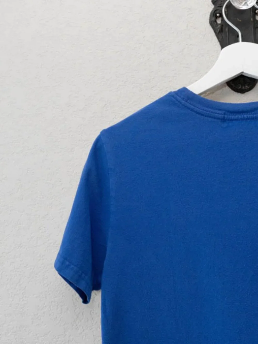 Polo Ralph Lauren Big Pony Tee Youth Medium 10-12 Blue Short Sleeve Shirt Logo - Picture 9 of 12